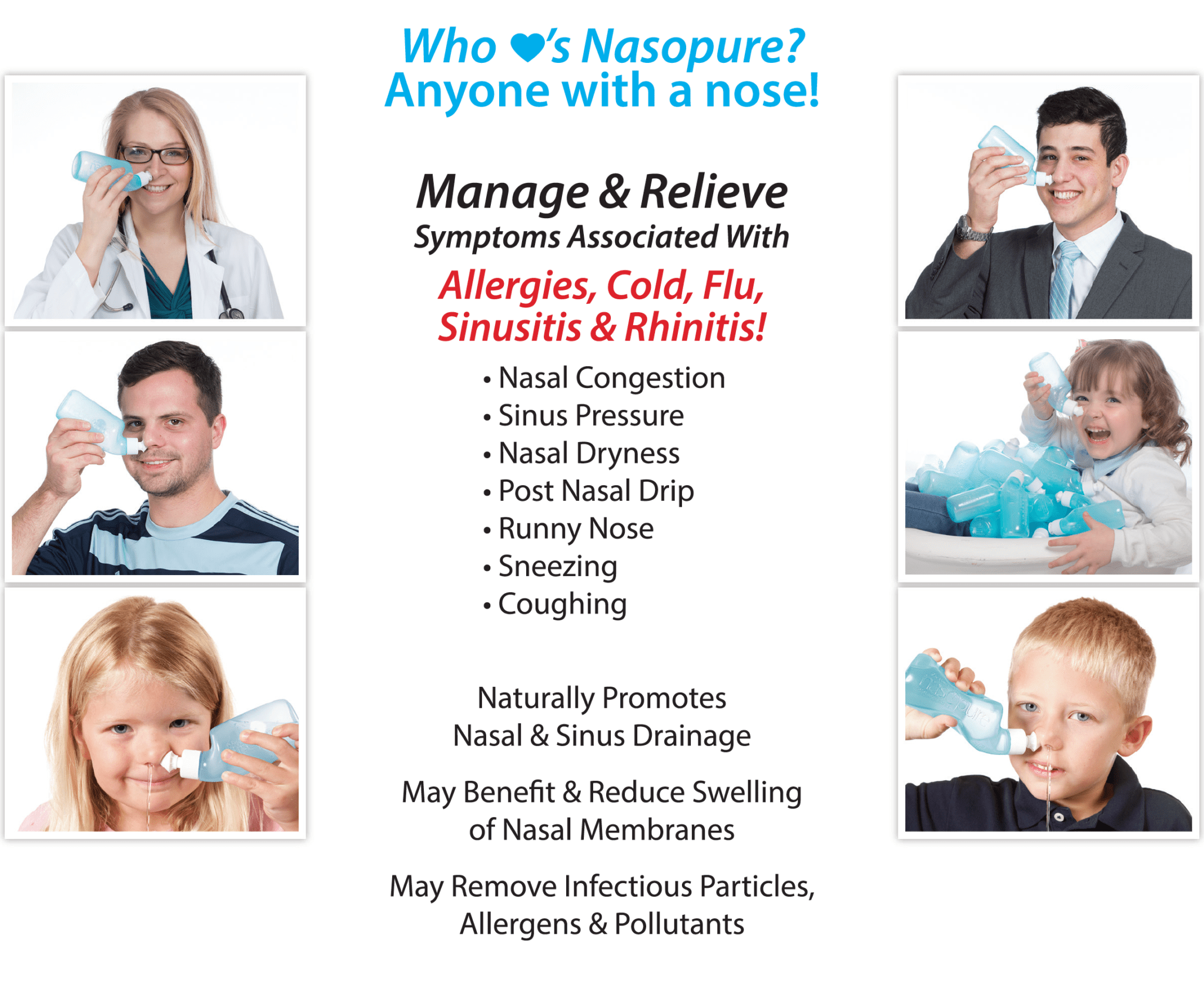 The Benefits Of Nasal Irrigation - Nasopure